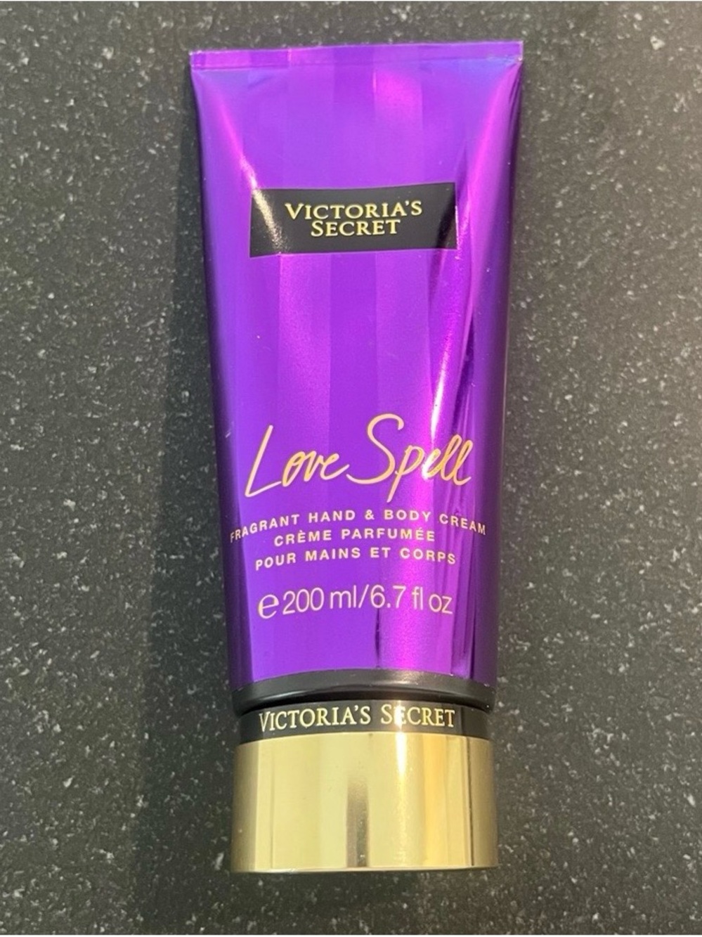 Victoria's Secret Love Spell Hand & Body Cream - Purple & Gold